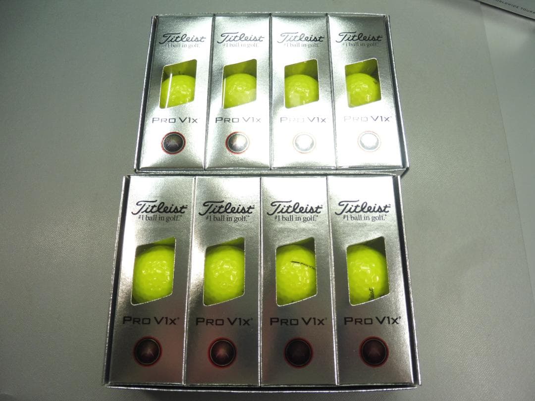 タイトリスト　PRO　V1X　2024 イエロー　2ダース　未使用品