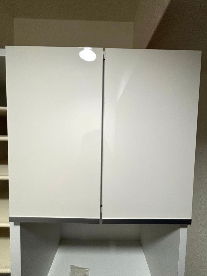 靴箱 下駄箱 シューズラック ミラー付き