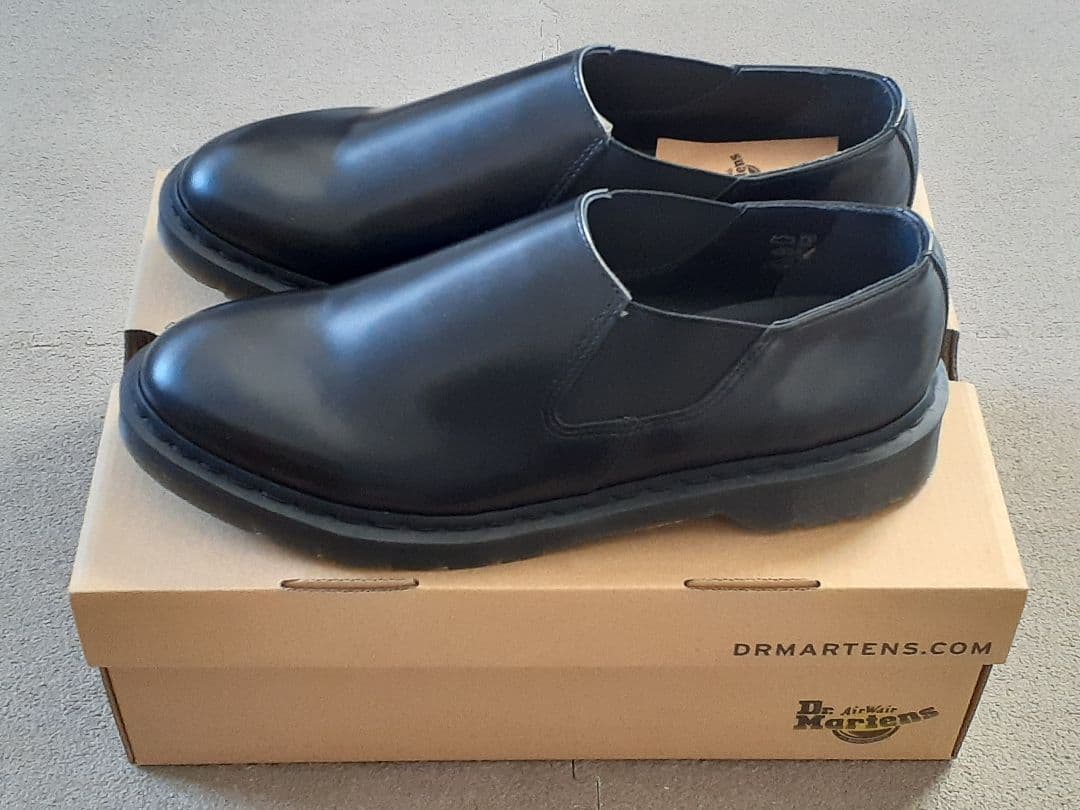 新品 Dr. Martens Louis ガセット black 28cm