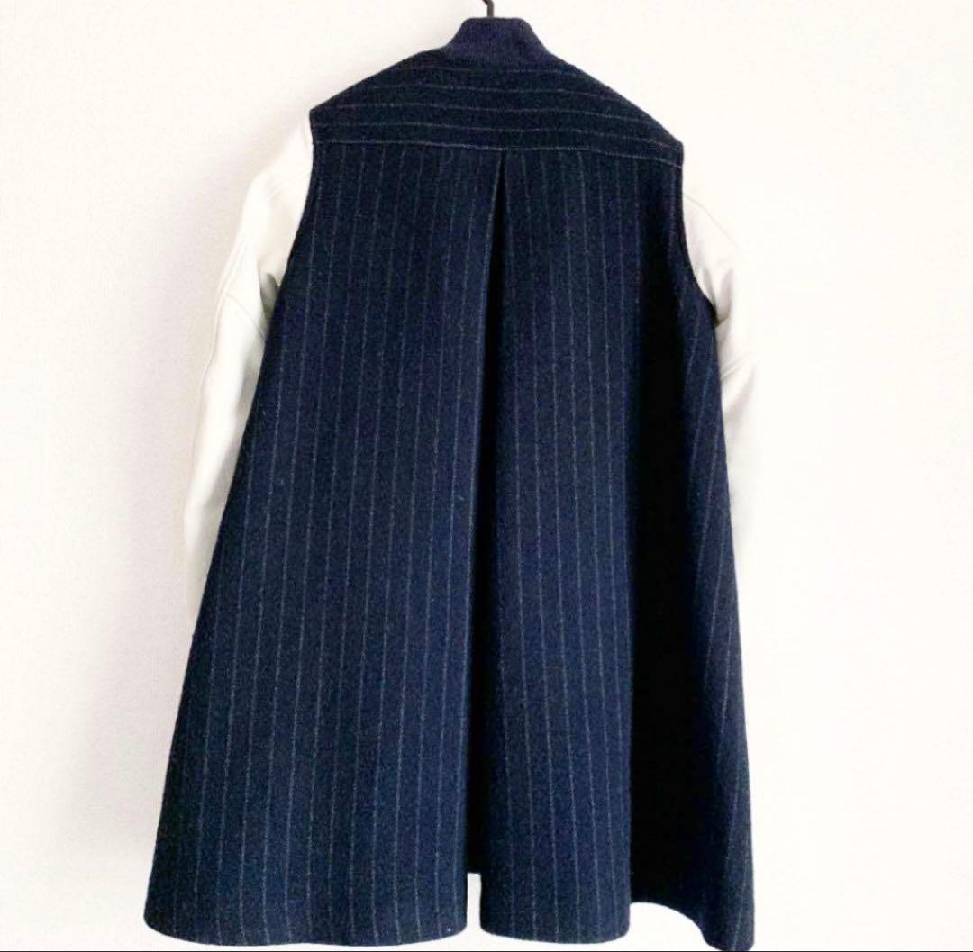 sacai luckスタジャンフレアコート 定価9万4000円 サカイラック