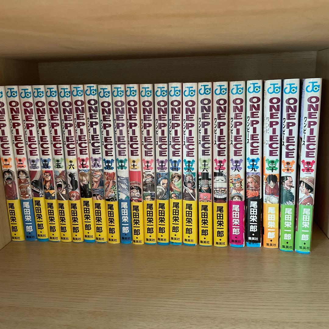 ONE PIECE ワンピース 漫画 ほぼ全巻セット ほぼ初版帯付き 1〜109