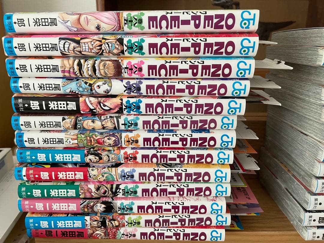ONE PIECE ワンピース 漫画 ほぼ全巻セット ほぼ初版帯付き 1〜109