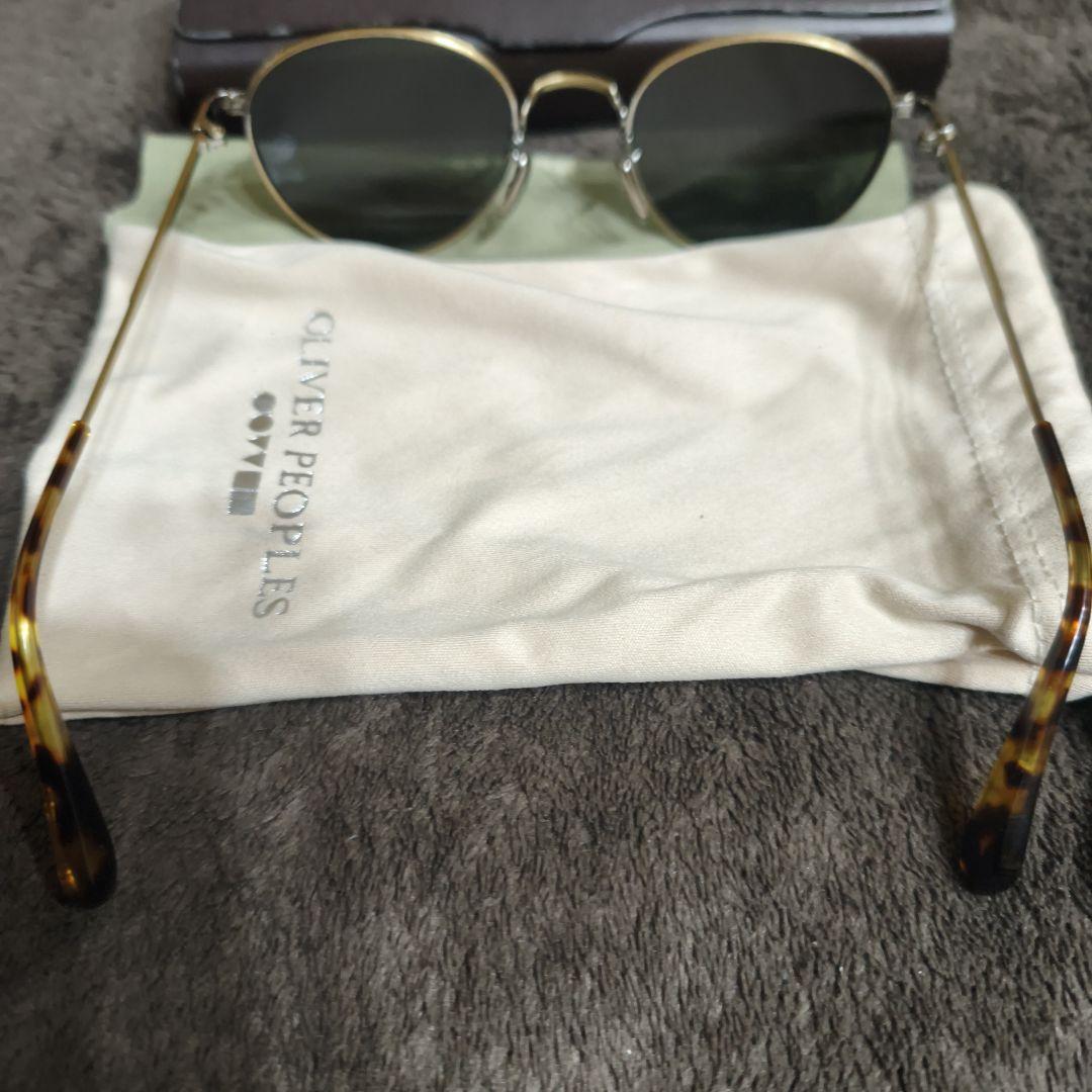 オリバーピープルズ Blackthorne サングラス メガネ チタン グリーン