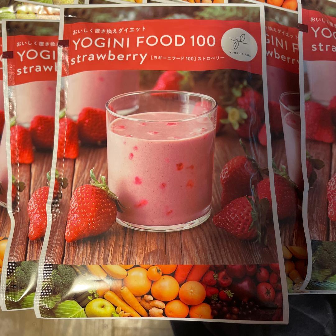 YOGINI FOOD100 ストロベリー　18袋 しゃわー
