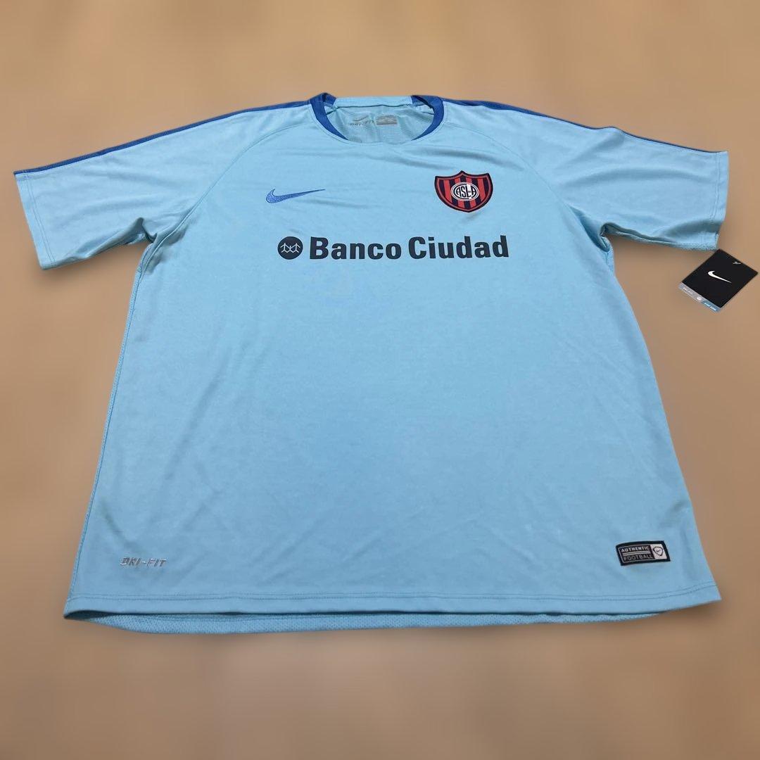 サンロレンソ プラクティスシャツ XL Nike Dri-FIT 水色