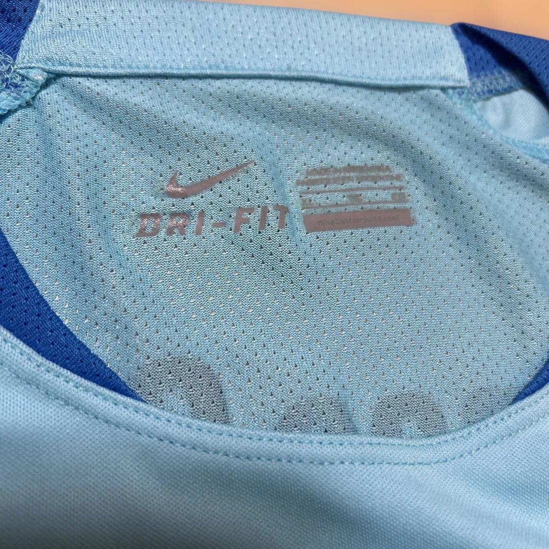 サンロレンソ プラクティスシャツ XL Nike Dri-FIT 水色