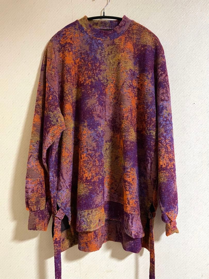 トップス SHAREEF PILE JQ MOCK NECK L/S PO