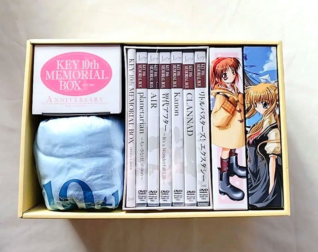 【限定出品】KEY 10th MEMORIAL BOXと限定マグ+パンフレット