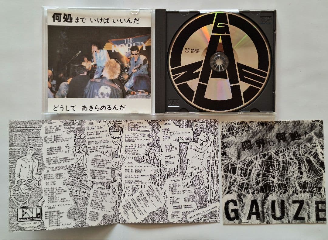 GAUZE ガーゼ ジャパコア 3枚Japanese hardcore punk