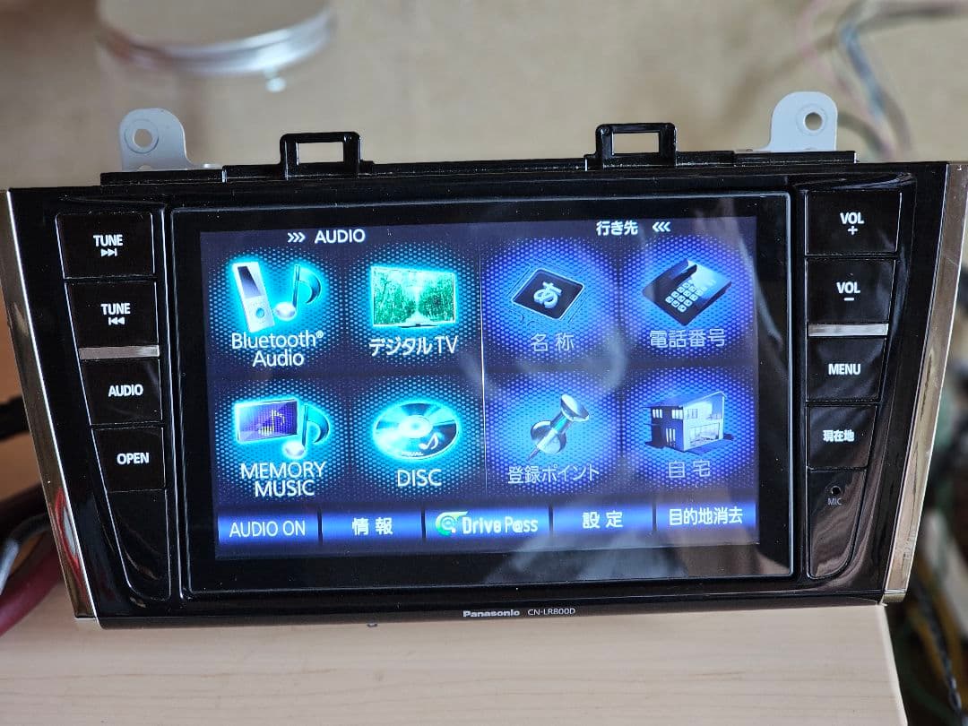 パナソニックCN-LR800DFAカーナビBluetoothユニット8インチ