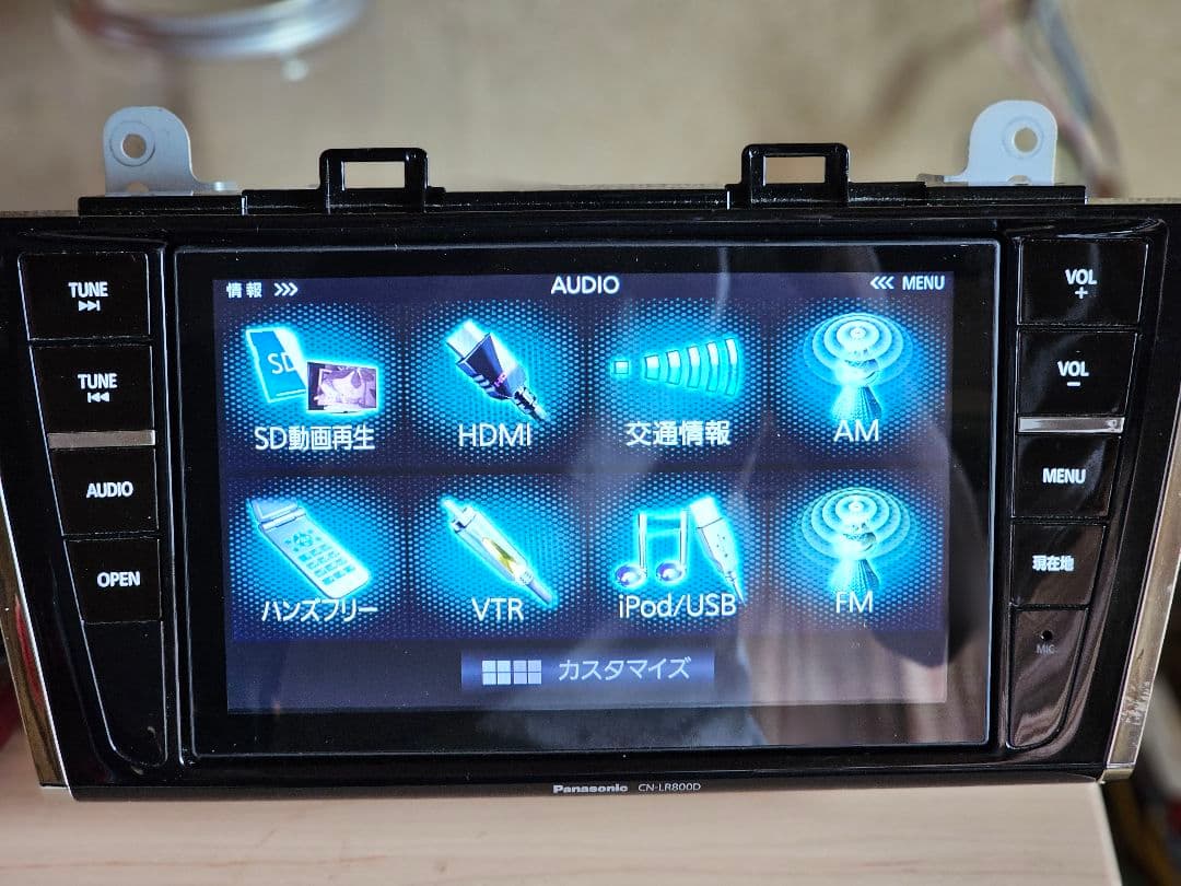 パナソニックCN-LR800DFAカーナビBluetoothユニット8インチ