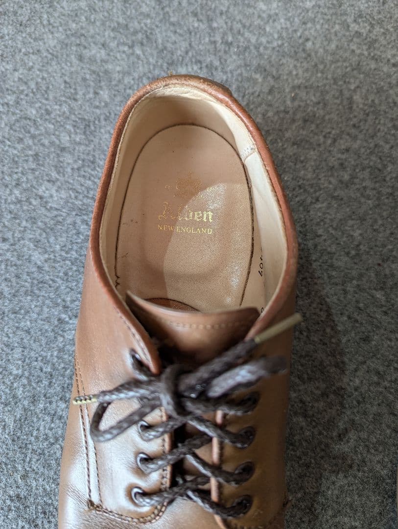 オールデン　ALDEN　ミリタリーラスト　7 1/2