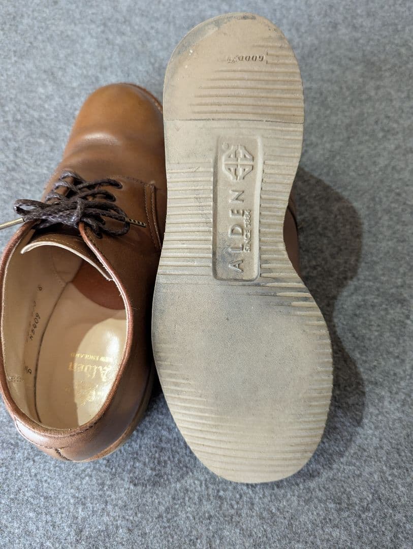 オールデン　ALDEN　ミリタリーラスト　7 1/2