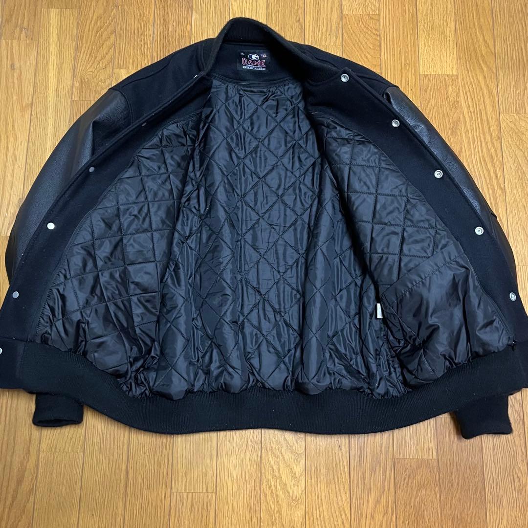 ジャケット・アウター GAMEsportswear Varsity Jacket all black