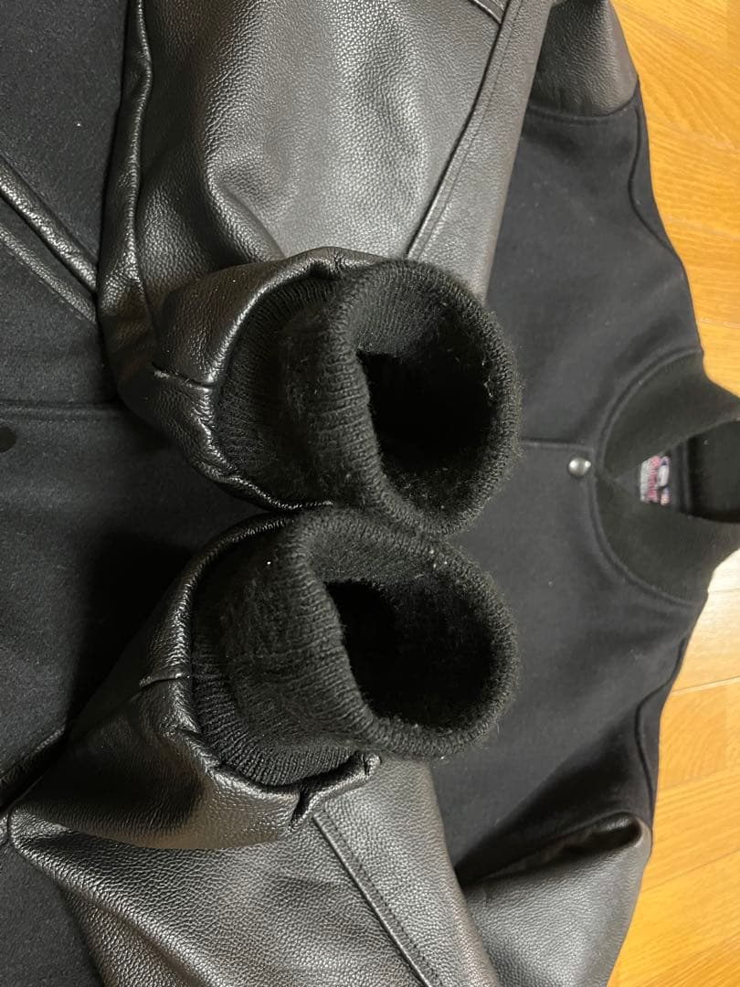 ジャケット・アウター GAMEsportswear Varsity Jacket all black