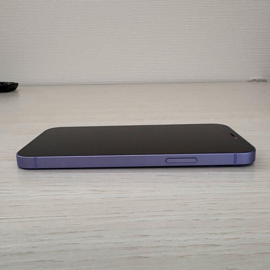 が*ん様 iPhone 12 128G バッテリー100% パープル