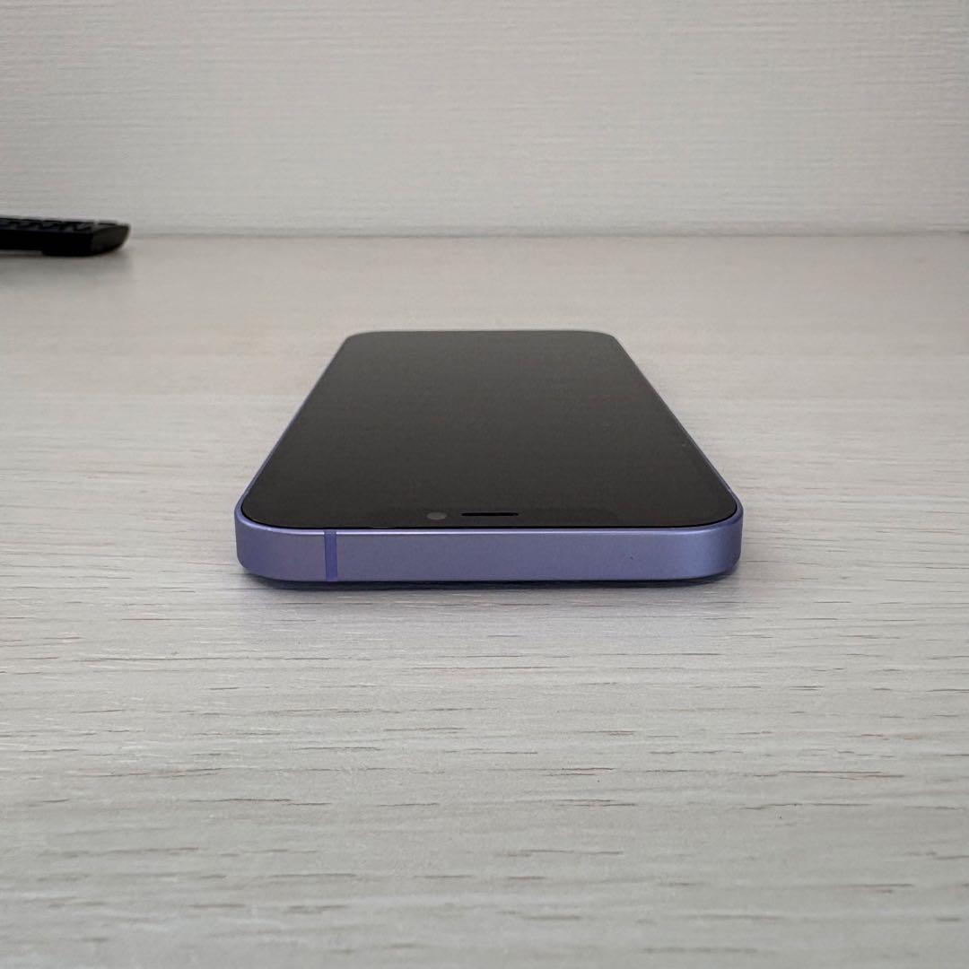 が*ん様 iPhone 12 128G バッテリー100% パープル