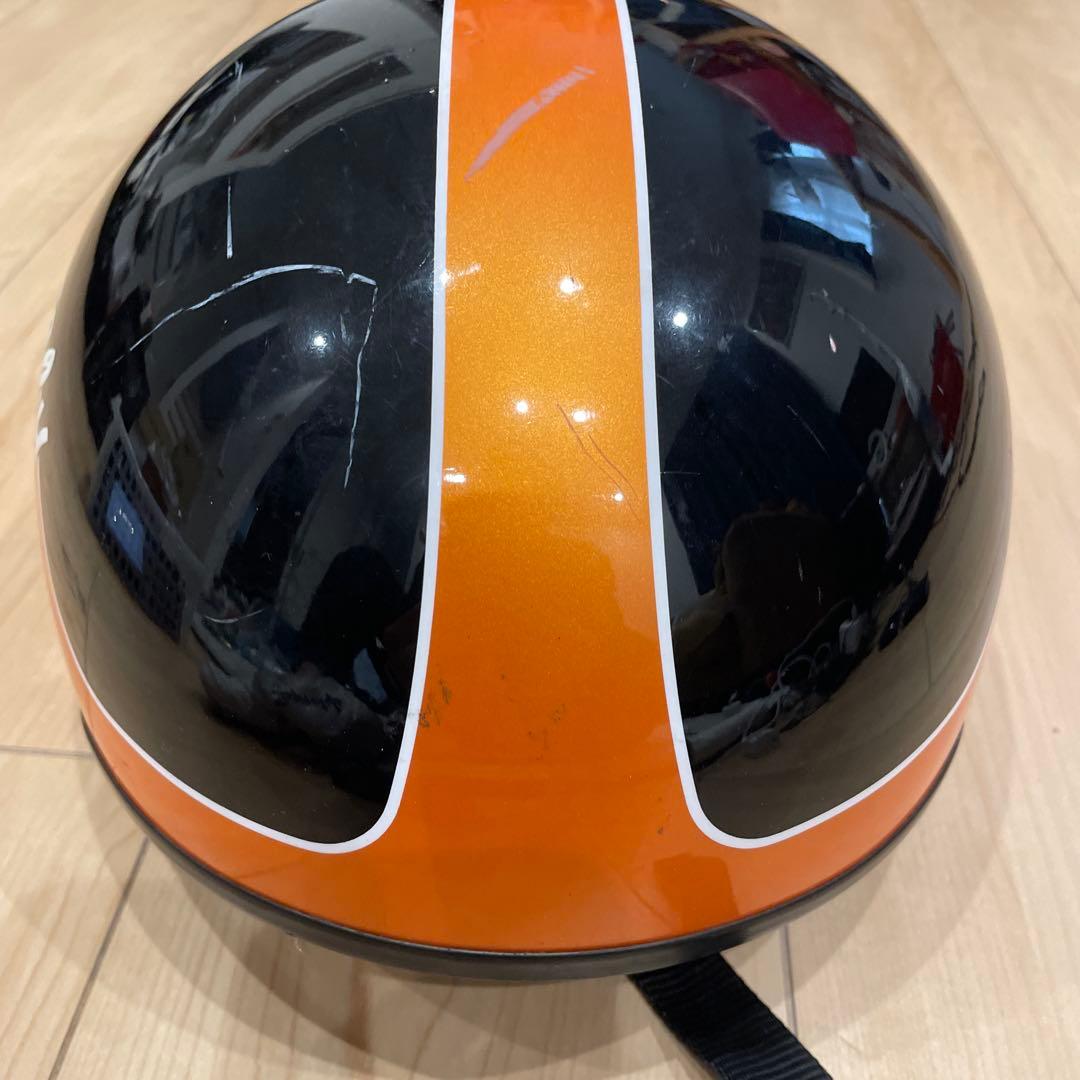 ショウエイMASH半帽ヘルメット オレンジ