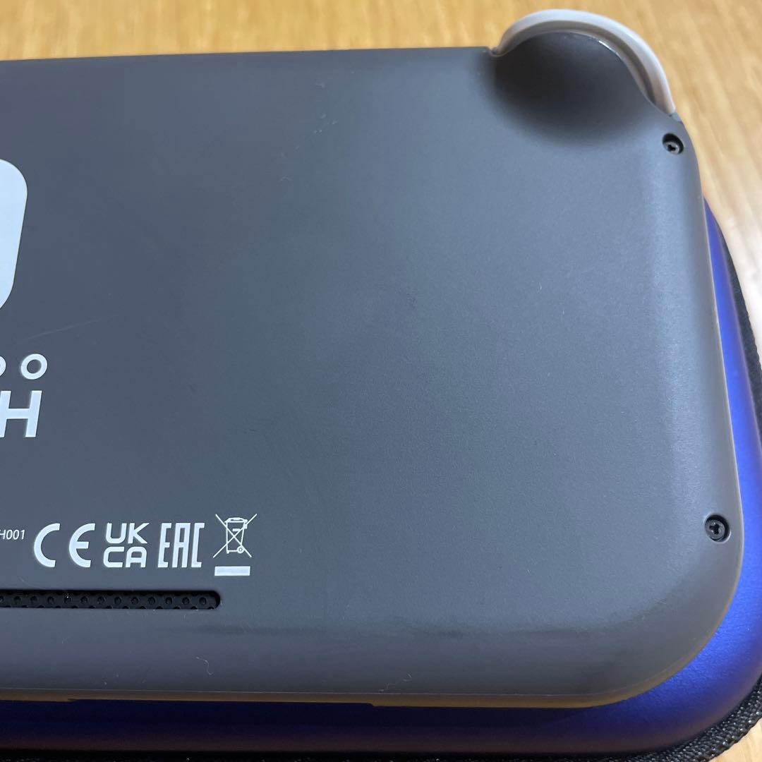 Nintendo Switch Lite グレー本体　動作確認済み　ケース付