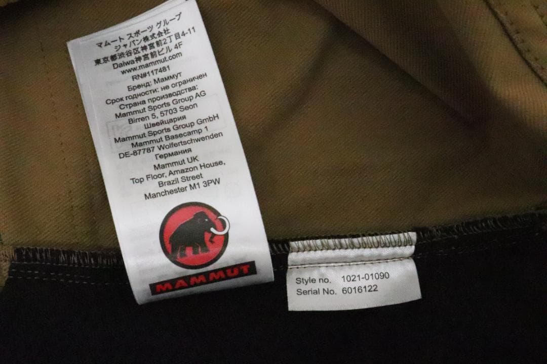 MAMMUT パンツ 69-EY2507-146