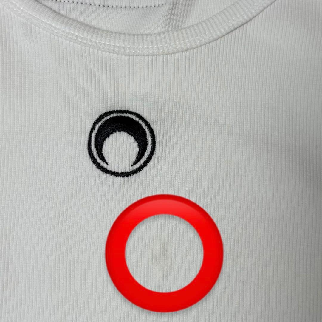 MARINE SERRE マリーンセル リブタンクトップ