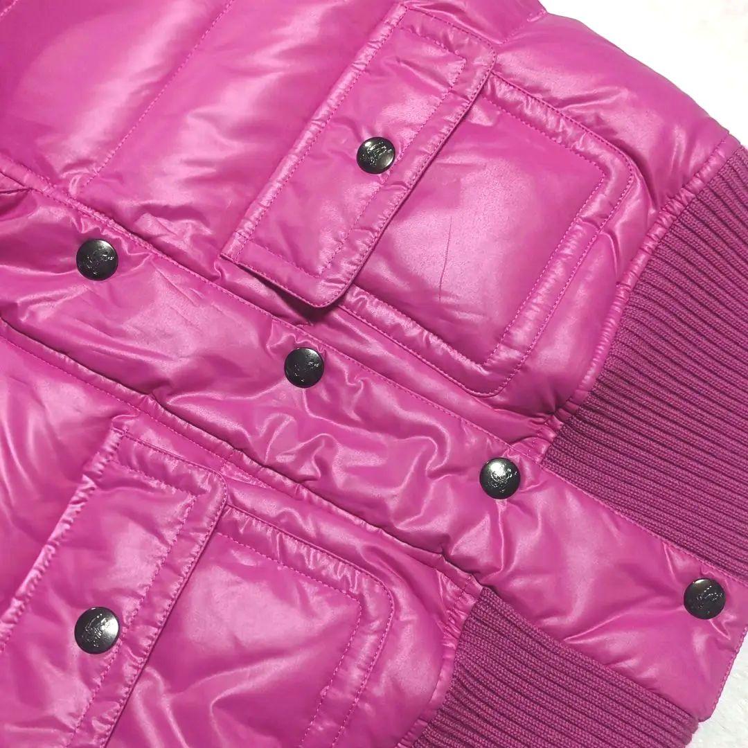 最終★美品♡バーバリーブルーレーベル♡ノバチェック♡水鳥天然羽毛♡ダウンベスト