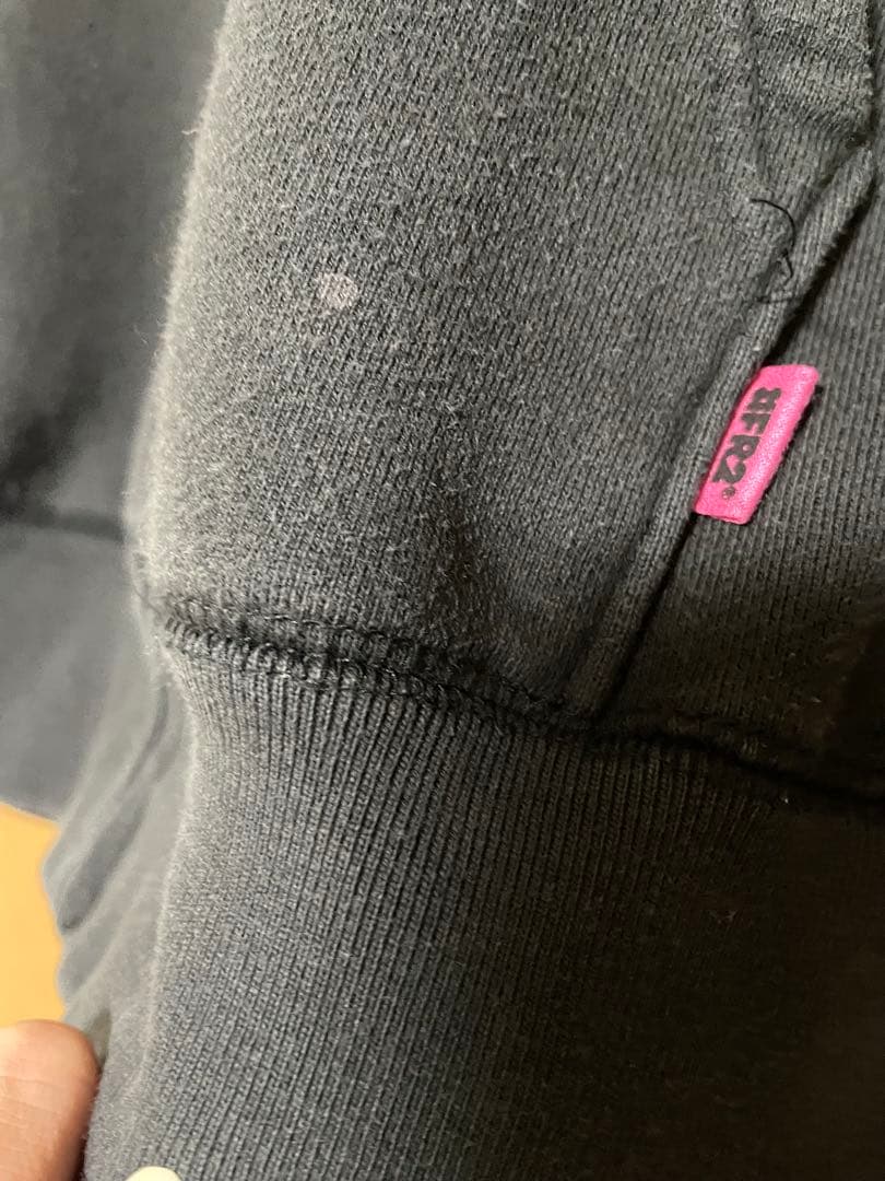 FR2 梅 ジップパーカー ブラック ピンク 限定