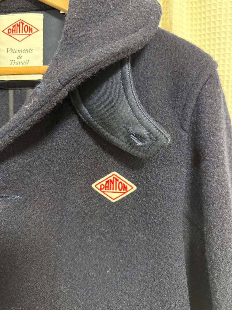 DANTON ウールモッサ ジャケット ネイビー　サイズ40