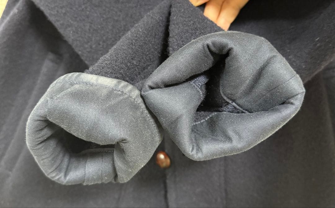 DANTON ウールモッサ ジャケット ネイビー　サイズ40