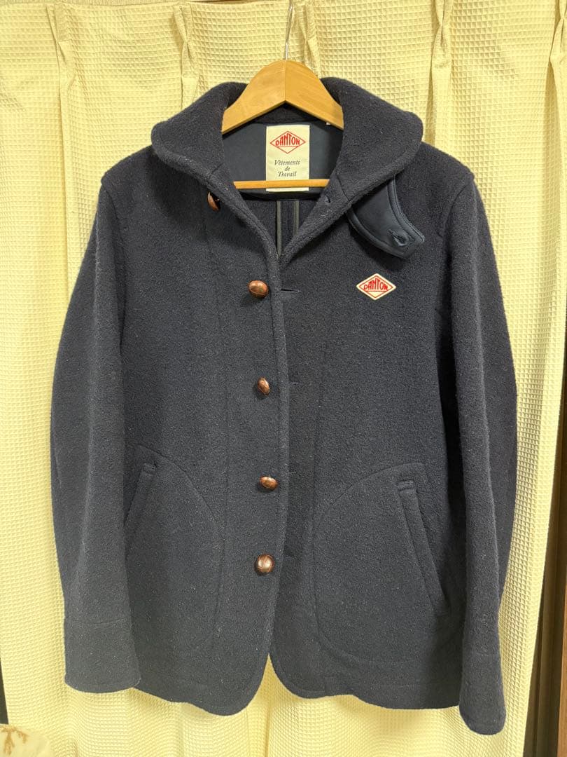 DANTON ウールモッサ ジャケット ネイビー　サイズ40