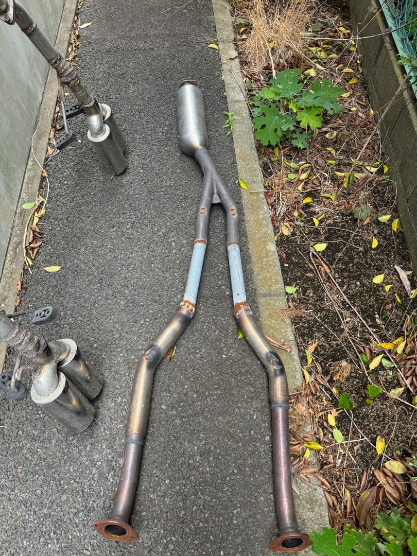 クラウン　自作ワンオフマフラー