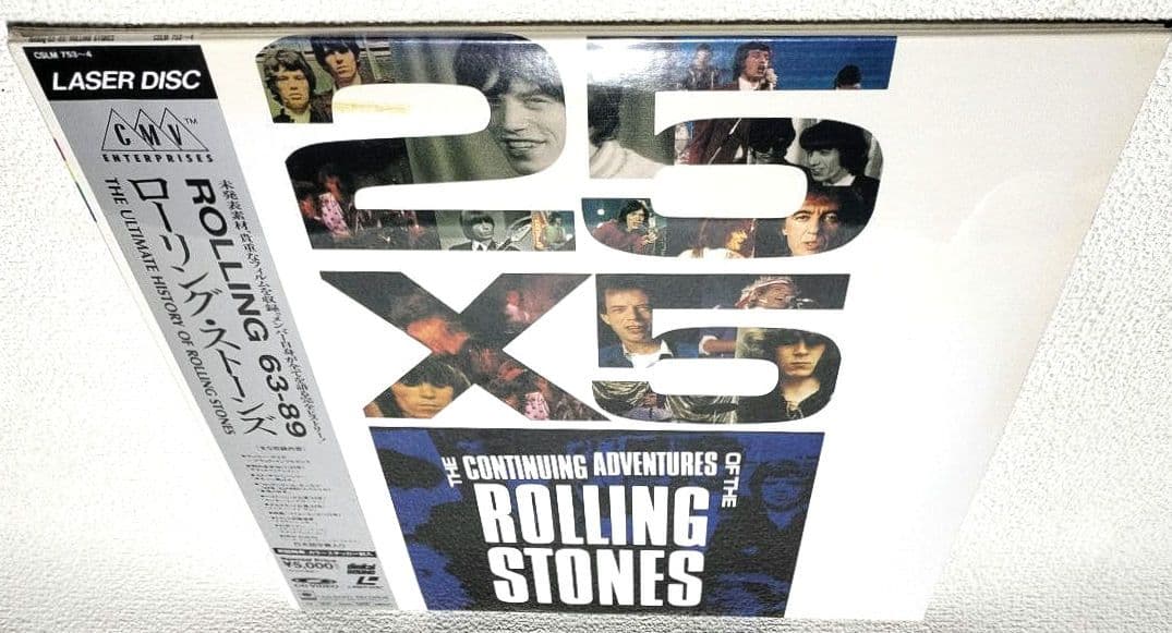 『ＴＨＥ ＲＯＬＬＩＮＧ ＳＴＯＮＥＳ／Ｒｏｌｌｉｎｇ ６３〜８９』【新品・ＬＤ