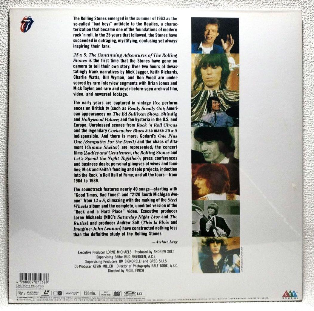 『ＴＨＥ ＲＯＬＬＩＮＧ ＳＴＯＮＥＳ／Ｒｏｌｌｉｎｇ ６３〜８９』【新品・ＬＤ