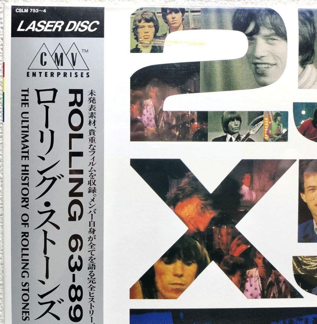 『ＴＨＥ ＲＯＬＬＩＮＧ ＳＴＯＮＥＳ／Ｒｏｌｌｉｎｇ ６３〜８９』【新品・ＬＤ