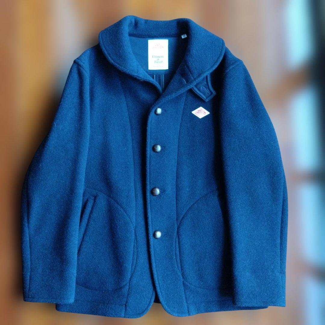 おとうし　DANTON　メンズコート 　ネイビー