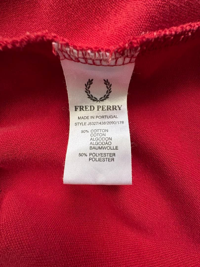 トップス FRED PERRY sports jacket red