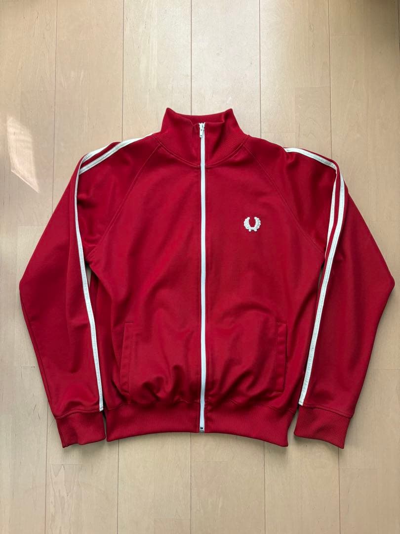 トップス FRED PERRY sports jacket red