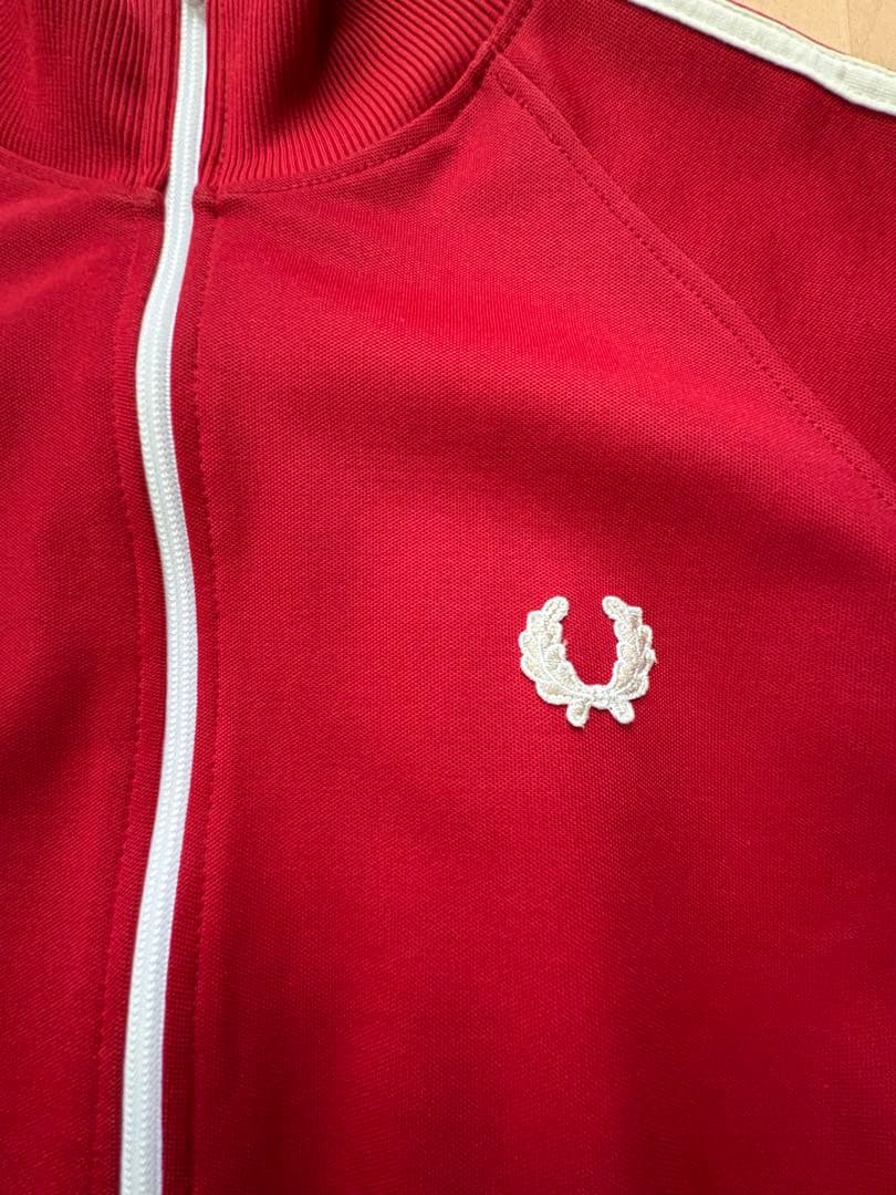 トップス FRED PERRY sports jacket red