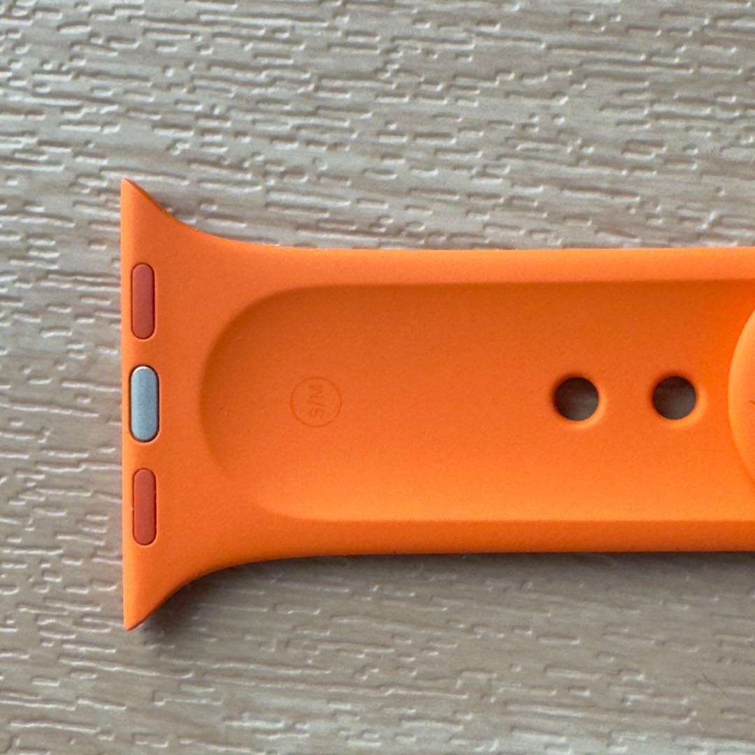 2014 Apple Watch エルメス　オレンジ　シリコンスポーツバンド