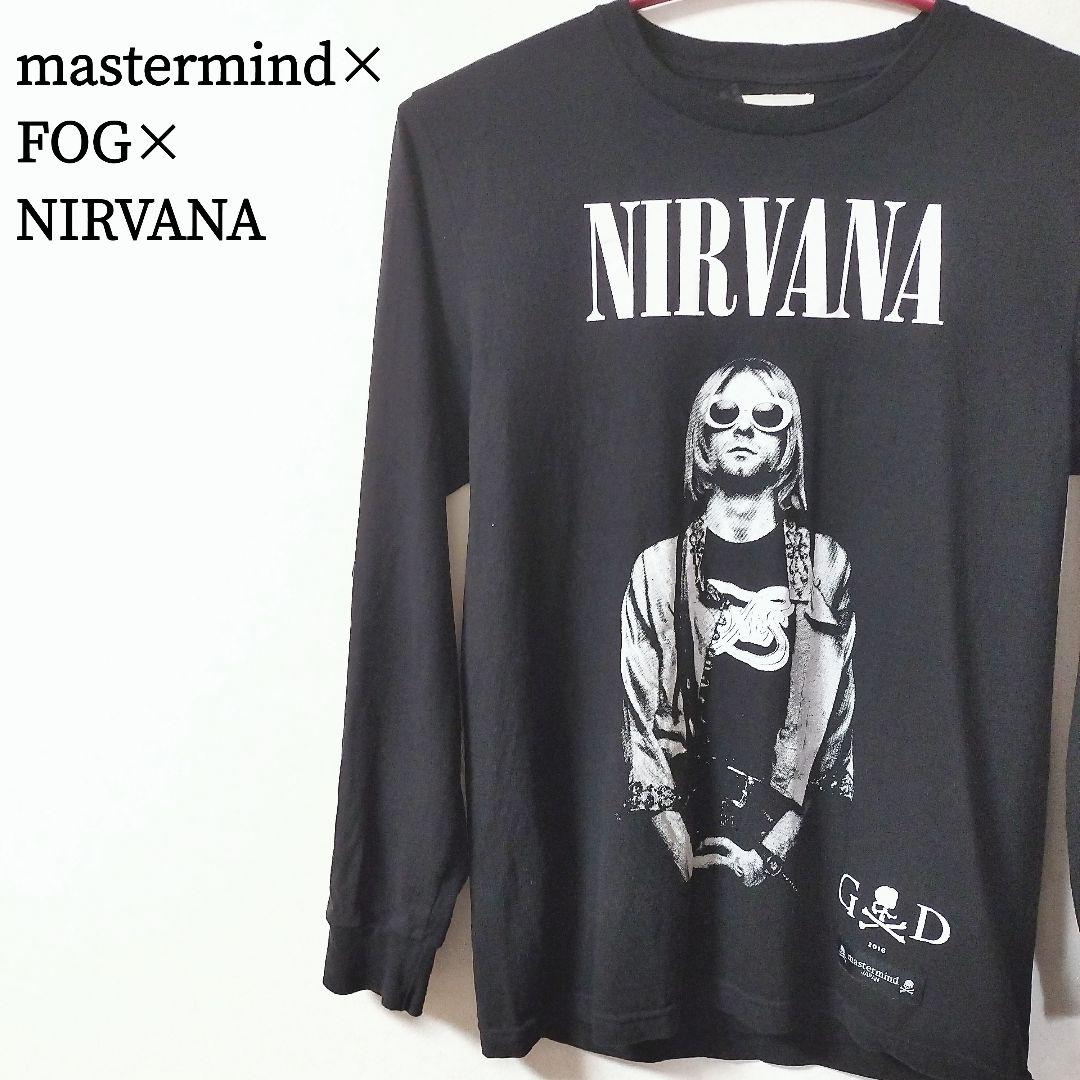 mastermind×FOG×NIRVANA ロンT 黒