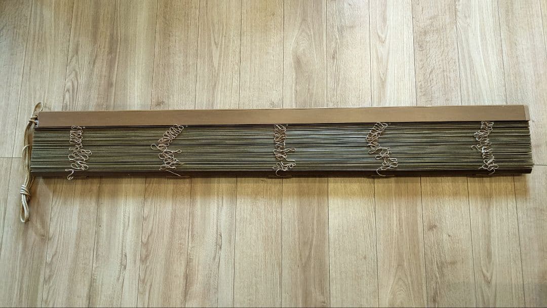 K*l様 木製 ブラインド RW-5012 ブラウン 1610X2210 日本製