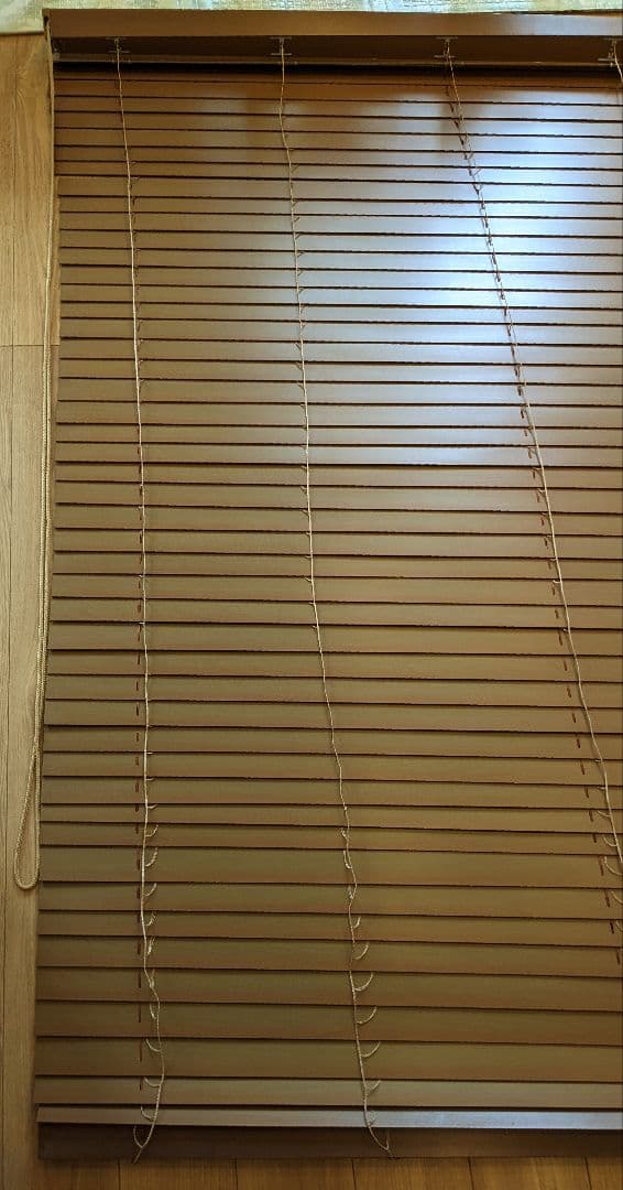 K*l様 木製 ブラインド RW-5012 ブラウン 1610X2210 日本製