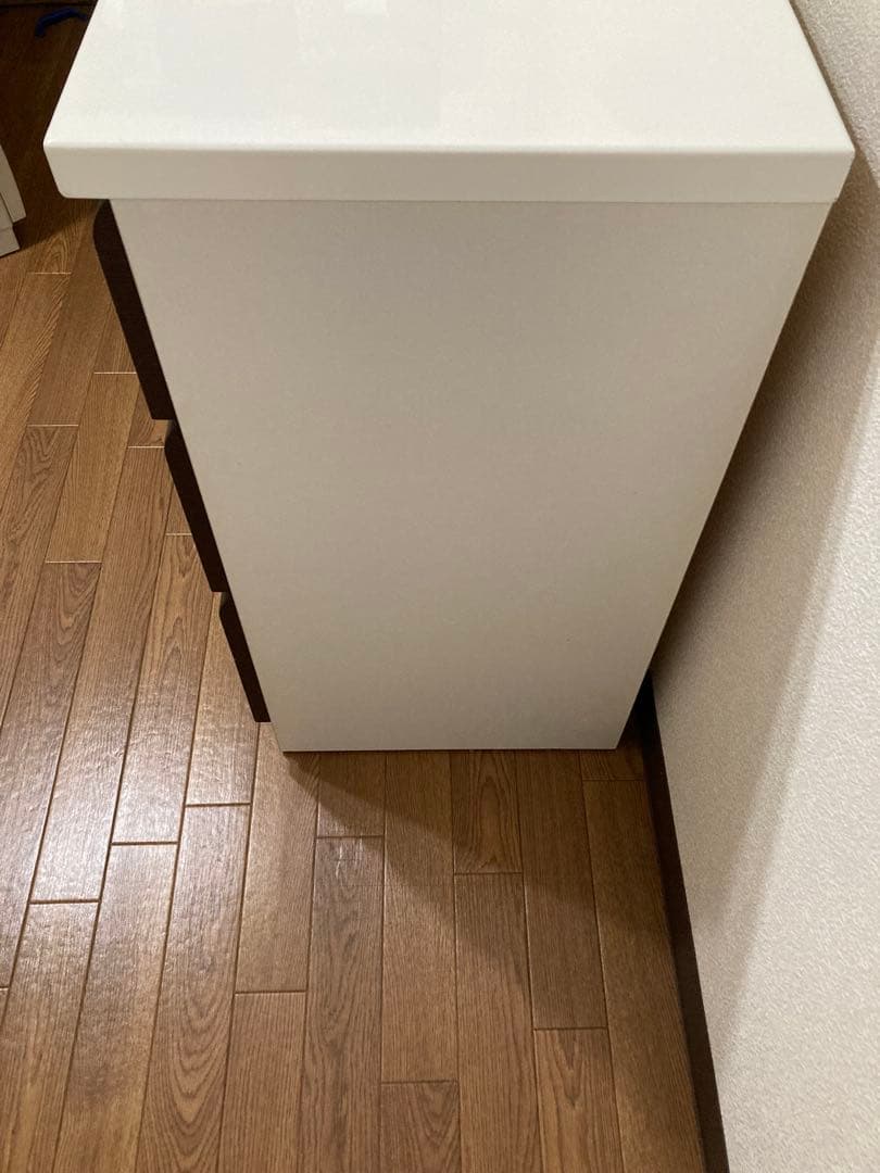 ☆ ニトリ ブラウンホワイト ローチェスト 洋服タンス 8引き出し ☆