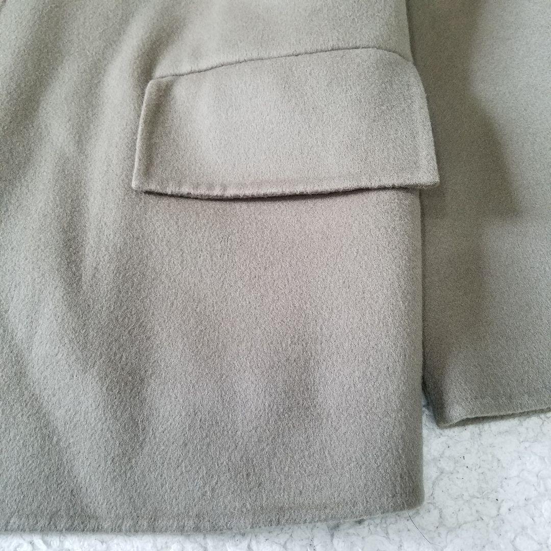 美品✨ギャルリーヴィー 定価6.6万 ウールダブルフェイス カラーレスジャケット