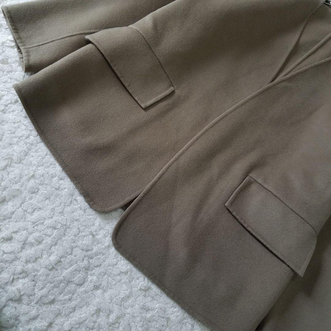 美品✨ギャルリーヴィー 定価6.6万 ウールダブルフェイス カラーレスジャケット