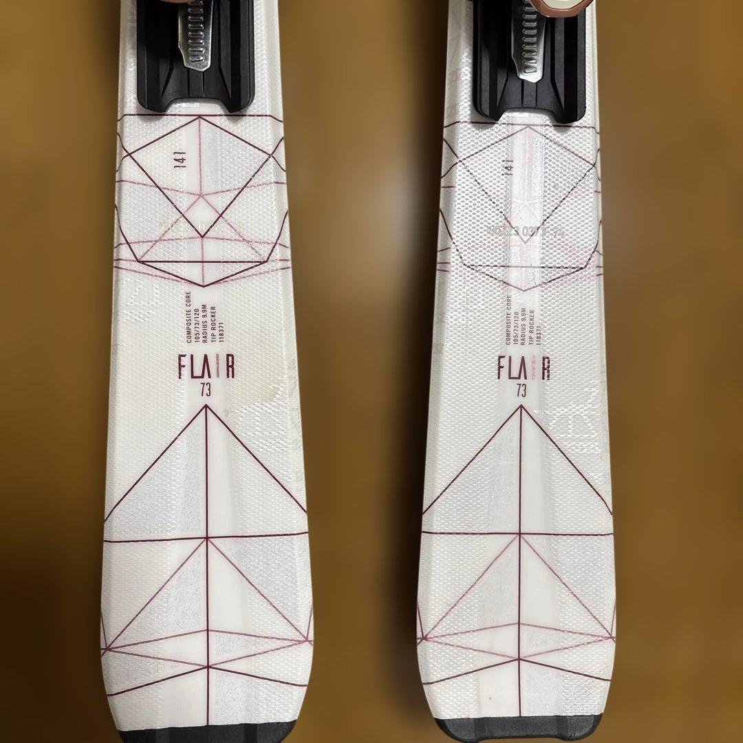 ⭐️超美品⭐️ワックス+メンテナンス付 スキー板 141cm フォルクル フレア73