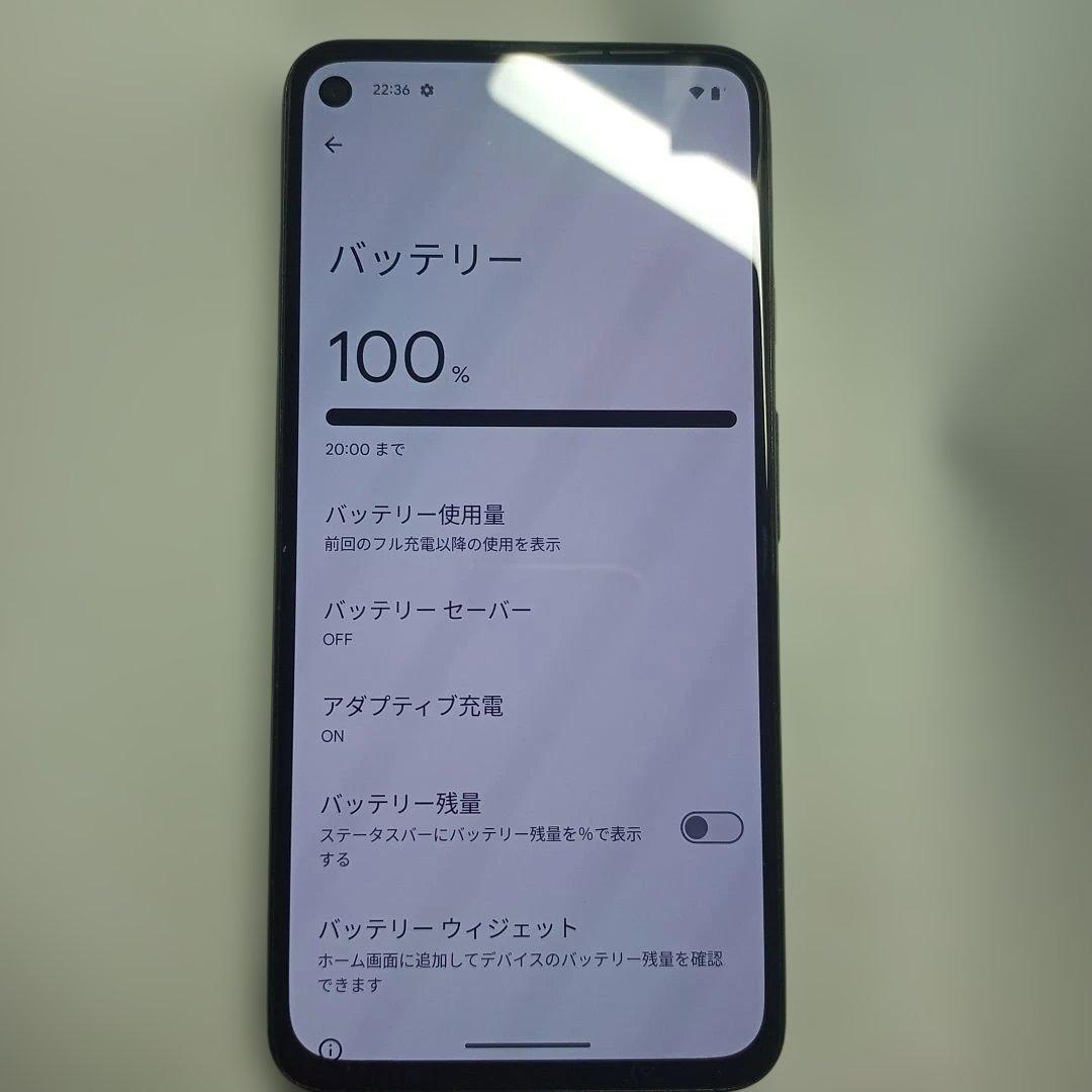 Google Pixel 4a(5G) ブラック