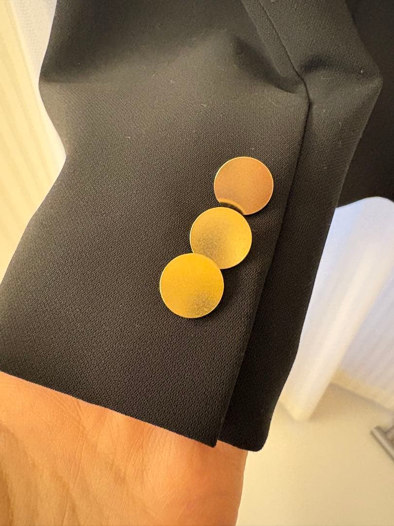 La boutique BonBon メタル釦ダブルジャケット