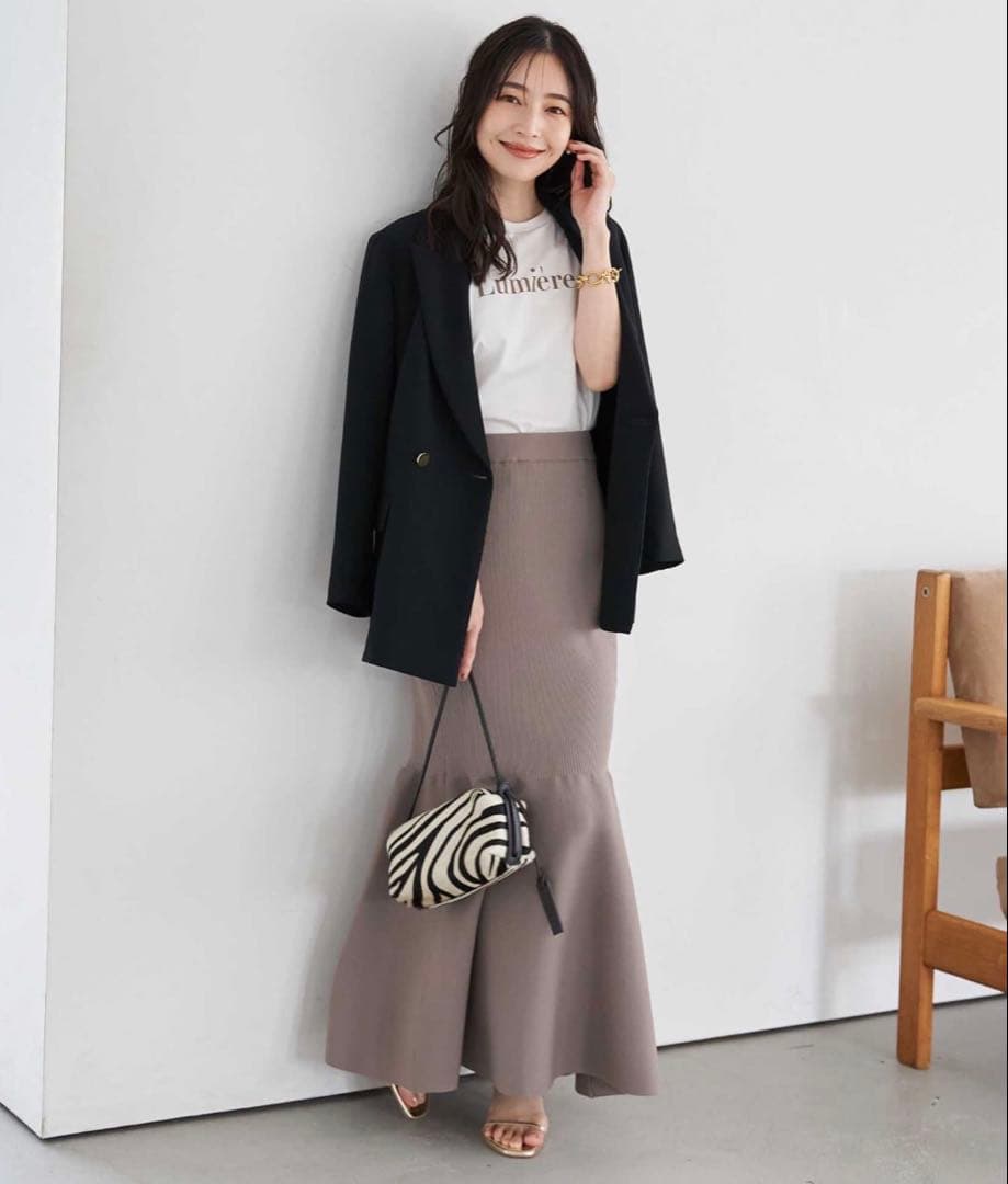 La boutique BonBon メタル釦ダブルジャケット