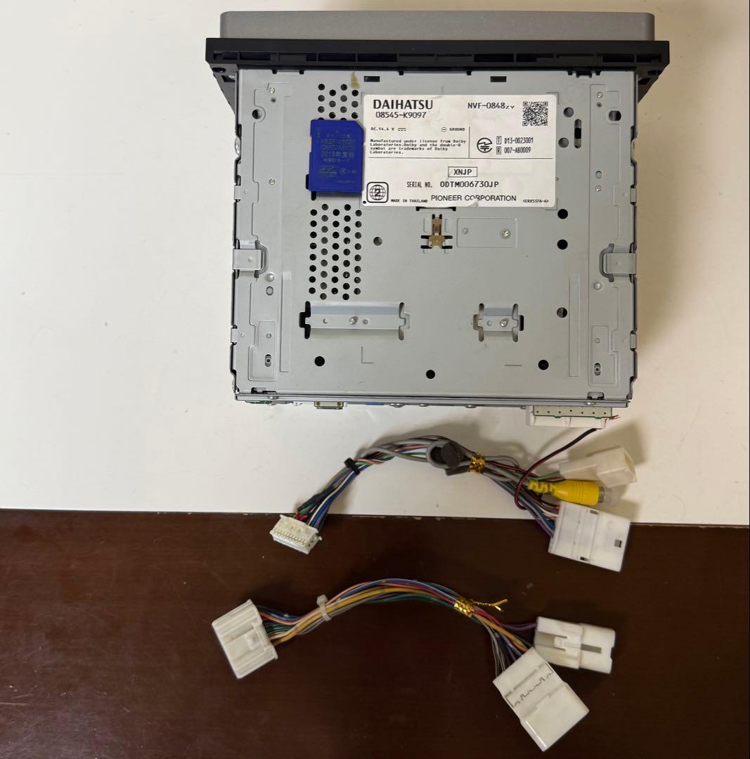 DAIHATSU ダイハツ純正 カーナビ NSZP-W65DF データ2018年